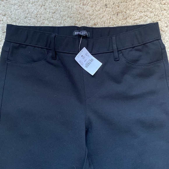 NWT J.Crew Mercantile Gigi Black Ponte Pants - Picture 3 of 6